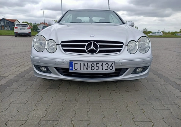 Mercedes-Benz CLK cena 37900 przebieg: 172995, rok produkcji 2008 z Inowrocław małe 191